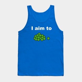 I Aim To Peas Tank Top